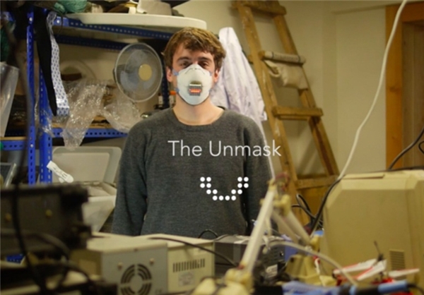 ماسک ضد آلودگی با صفحه نمایش+تصاویر ماسک ضد آلودگی با صفحه نمایش+تصاویر