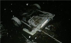 6 کشته در واژگونی پیکان داخل آب (+عکس)