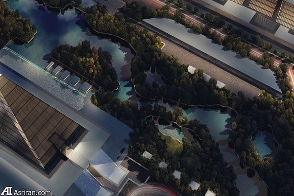 ساخت هرم شیشه ای در قلب قاهره! ساخت هرم شیشه ای در قلب قاهره!