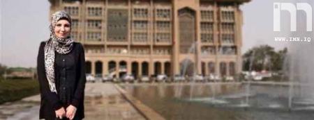 اولین شهردار زن در تاریخ بغداد (+عکس)