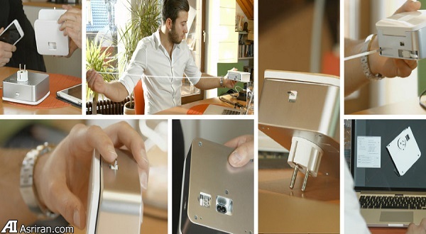 شارژری جذاب برای دستگاههای اندرویدی و iOS شارژری جذاب برای دستگاههای اندرویدی و iOS