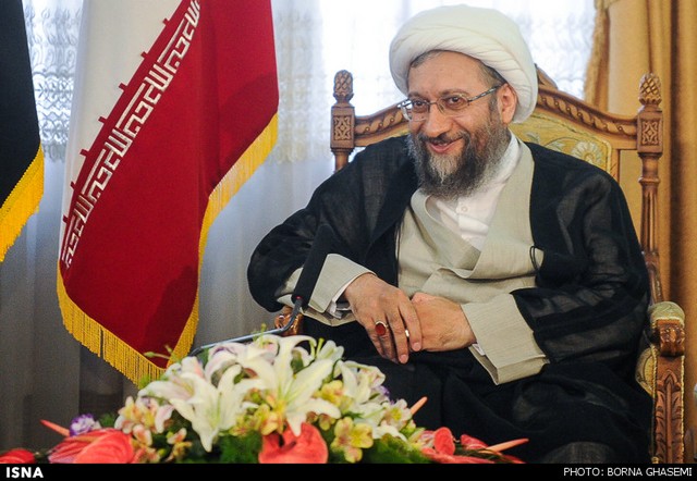 دیدار آملی‌لاریجانی با رییس قوه قضاییه عراق (عکس)