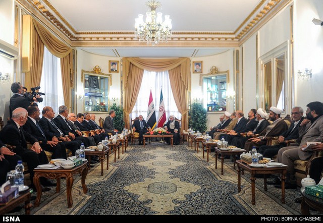 دیدار آملی‌لاریجانی با رییس قوه قضاییه عراق (عکس)