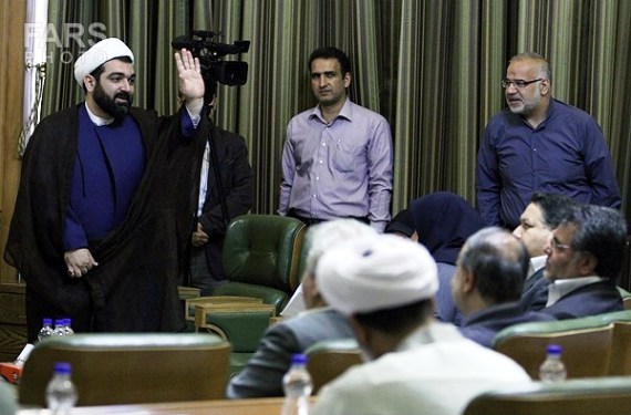 شهاب مرادي در شورای شهر تهران (عكس)