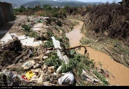 خسارت سیل در مازندران (عکس)