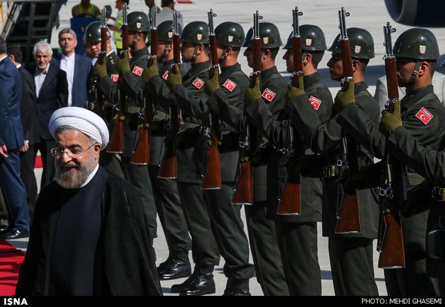 روحانی وارد آنکارا شد