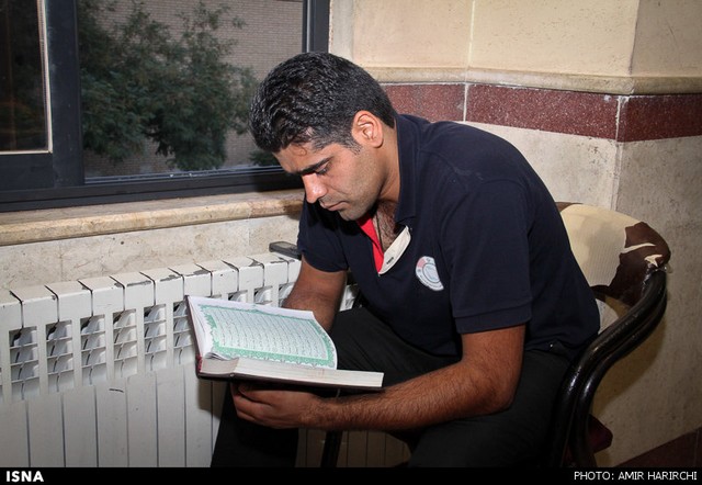 با آتشنشانان در ماه مبارک رمضان - مشهد (عکس)