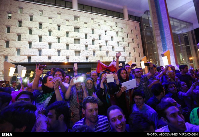 استقبال از تیم ملی فوتبال (عکس)