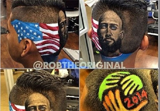 هنرنمایی جالب یک آرایشگر آمریکایی (+عکس)