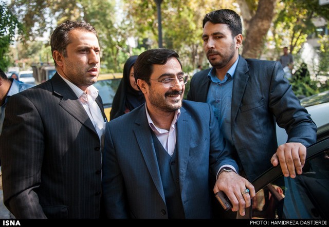 حضور سعید مرتضوی در دادسرا (عکس)