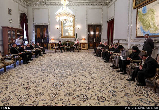 دیدار وزیر خارجه اسلواکی با هاشمی (عکس)