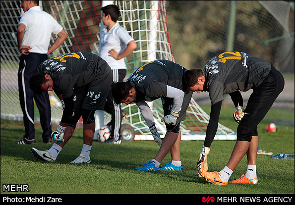 تمرین تیم استقلال (عکس)
