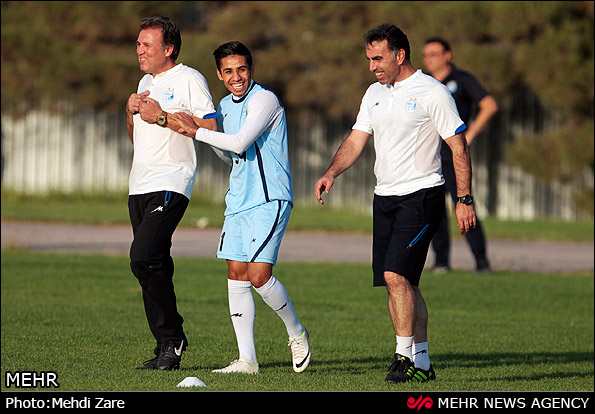 تمرین تیم استقلال (عکس)