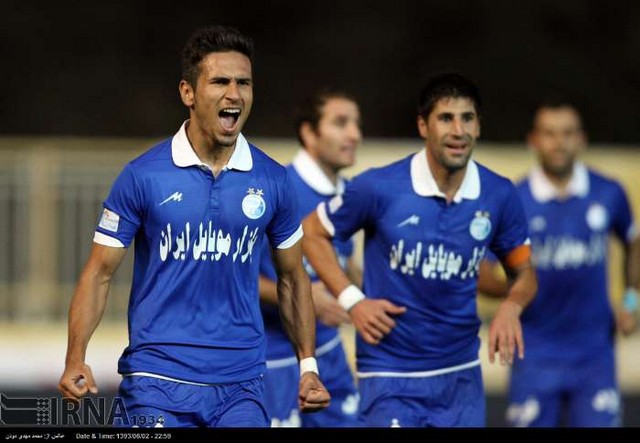برتری تیم فوتبال استقلال تهران مقابل پیکان (عکس)