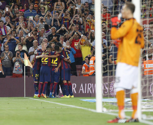 مسی فصل را با 2 گل آغاز کرد (+عکس)