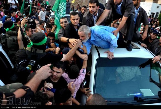 جشن پیروزی مقاومت در غزه (عکس)