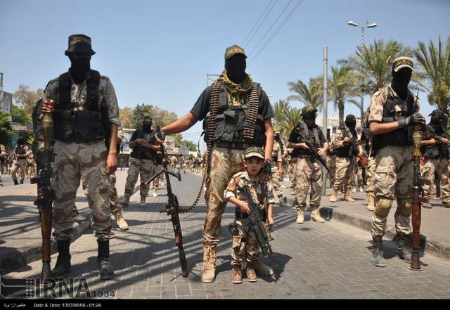 جشن پیروزی مقاومت در غزه (عکس)