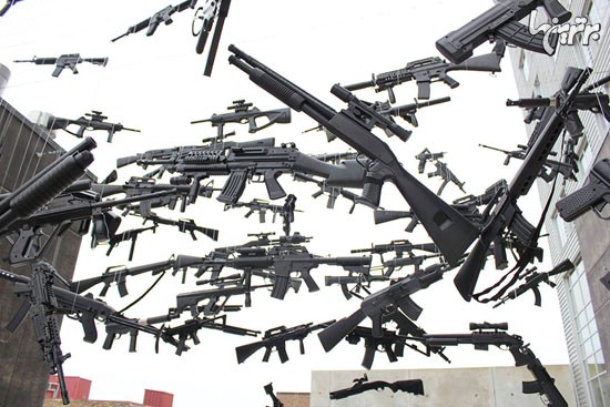 آمریکا، کشور اسلحه ها (عکس)