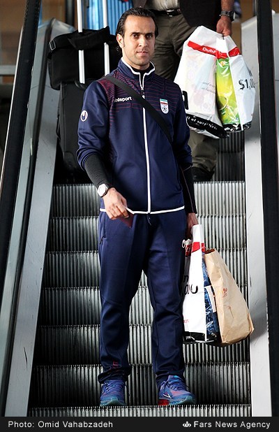 بازگشت تیم ملی فوتبال از اردوی پرتغال (عکس)