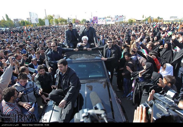 سفر روحانی به زنجان (عکس)