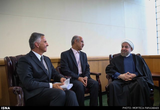 دیدارهای روحانی در نیویورک (عکس)