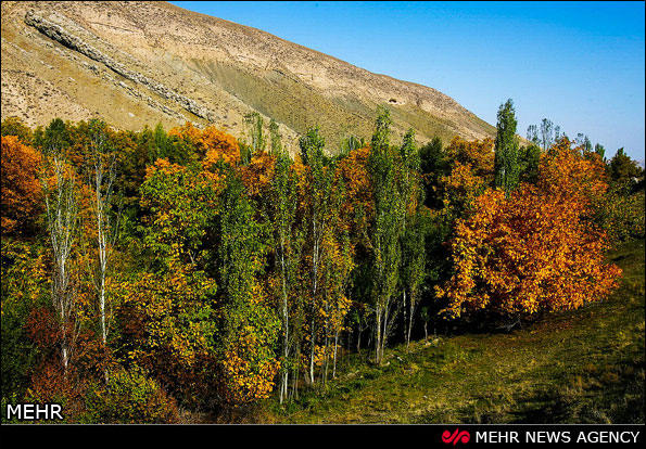طبیعت پائیزی روستاهای خراسان (عکس)