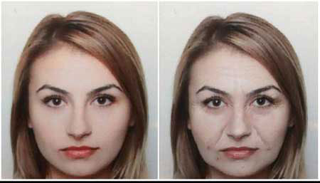 آنچه استرس بر سر صورت می‌آورد (+عکس)