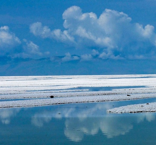 دریاچه ارومیه جان گرفت (عکس)