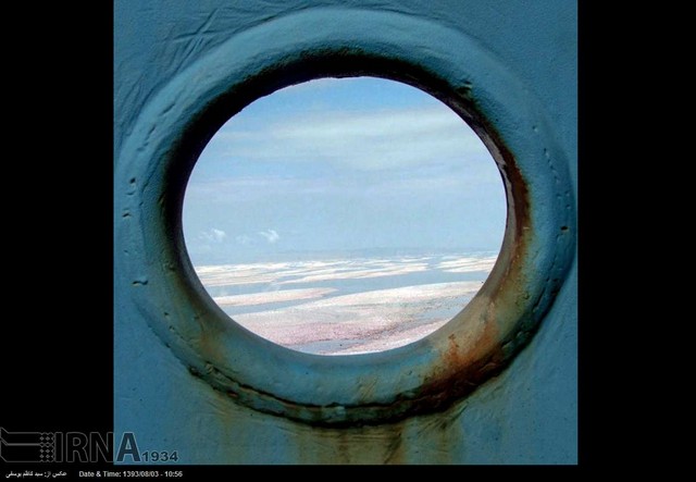 دریاچه ارومیه جان گرفت (عکس)