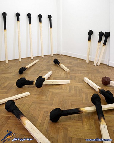 هنرنمایی کبریتی (عکس)