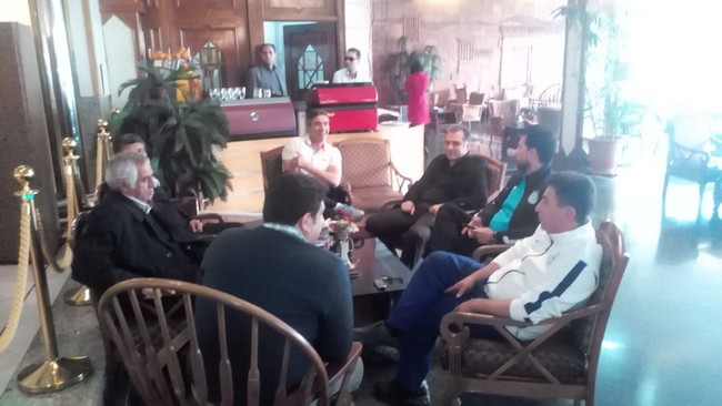 دورهمي قلعه نويي و عابدزاده (عکس)