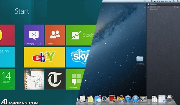 تفاوت های کلیدی بین رایانه های ویندوزی و مک تفاوت های کلیدی بین رایانه های ویندوزی و مک