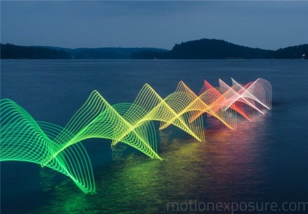 نقاشی نورها +تصاویر