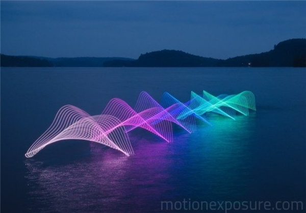 نقاشی نورها +تصاویر