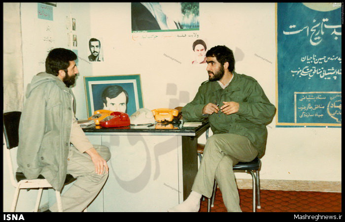 وزیر بهداشت در دوران دفاع مقدس (عکس)