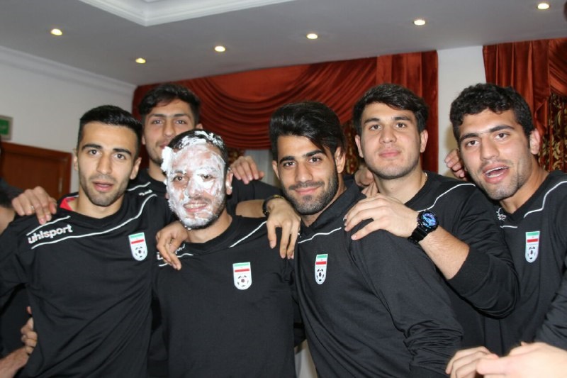 تصاویری از شب شاد امیدها در اردوی دوبی