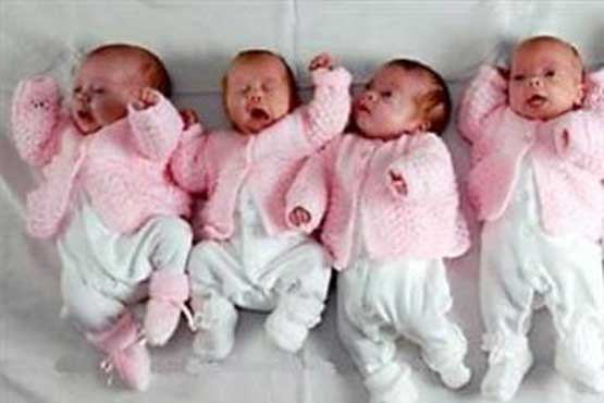 مادر 23 ساله اصفهانی، ۴ قلوی دختر زایید