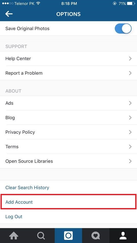 آموزش استفاده همزمان از چند اکانت اینستاگرام آموزش استفاده همزمان از چند اکانت اینستاگرام