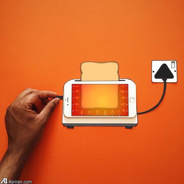 عکسهایی خلاقانه با هنرمندی آیفون! عکسهایی خلاقانه با هنرمندی آیفون!