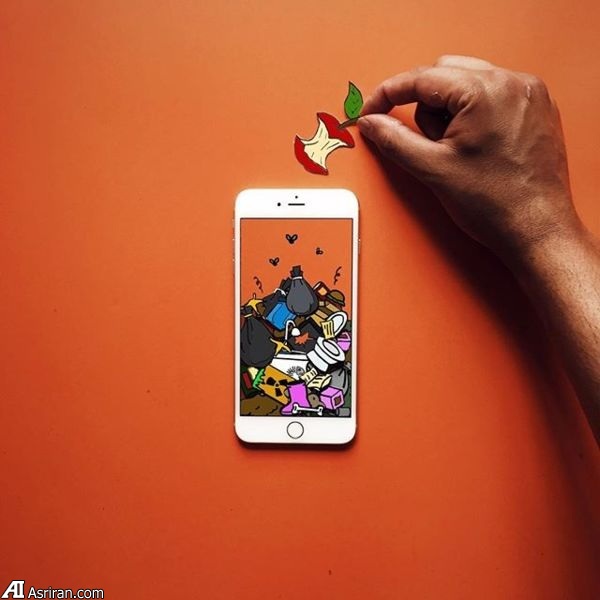 عکسهایی خلاقانه با هنرمندی آیفون! عکسهایی خلاقانه با هنرمندی آیفون!