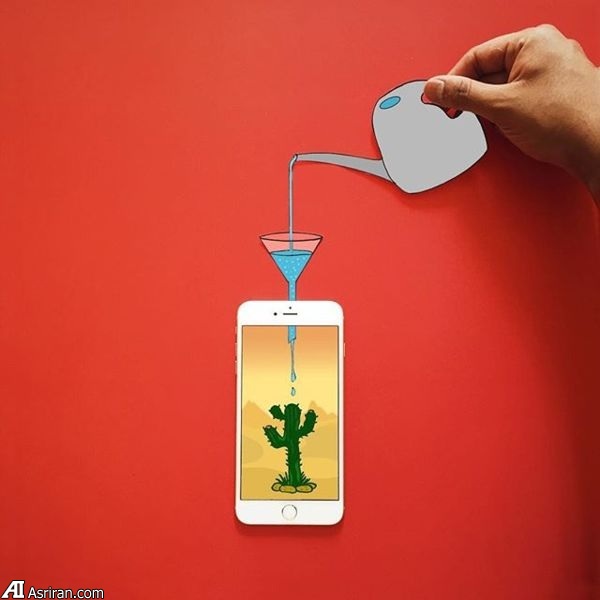 عکسهایی خلاقانه با هنرمندی آیفون! عکسهایی خلاقانه با هنرمندی آیفون!