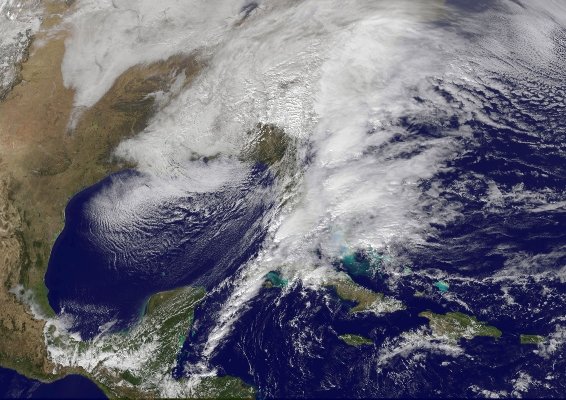 تماشای یخ زدگی آمریکا از فضا تماشای یخ زدگی آمریکا از فضا