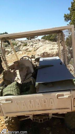 کشف خمپاره اسرائیلی از مقر جبهه النصره (عکس)