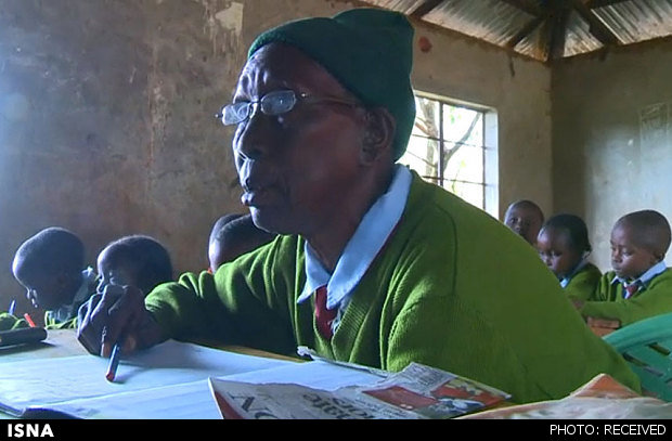 آرزوی پیرترین دانش‌آموز جهان