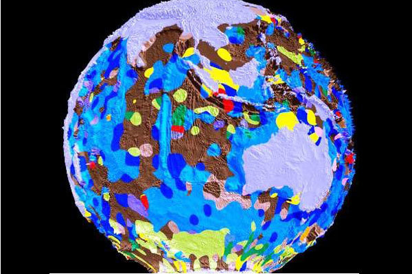 رونمایی از نخستین نقشه دیجیتال بستر اقیانوسها رونمایی از نخستین نقشه دیجیتال بستر اقیانوسها