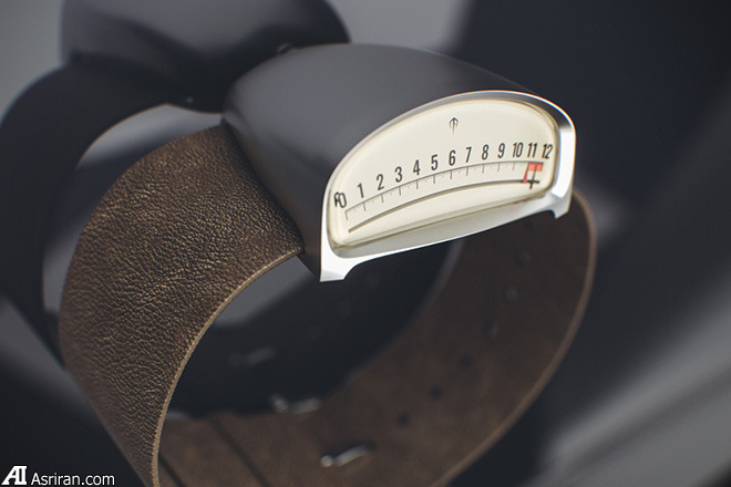 ارائه طراحی متفاوت ساعت مچی با ارائه طراحی متفاوت ساعت مچی با