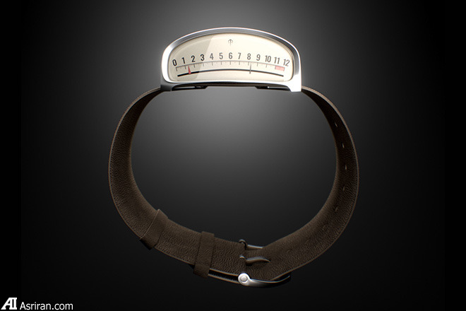 ارائه طراحی متفاوت ساعت مچی با ارائه طراحی متفاوت ساعت مچی با