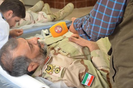 اهدای خون ناجایی‌ها در هفته ناجا