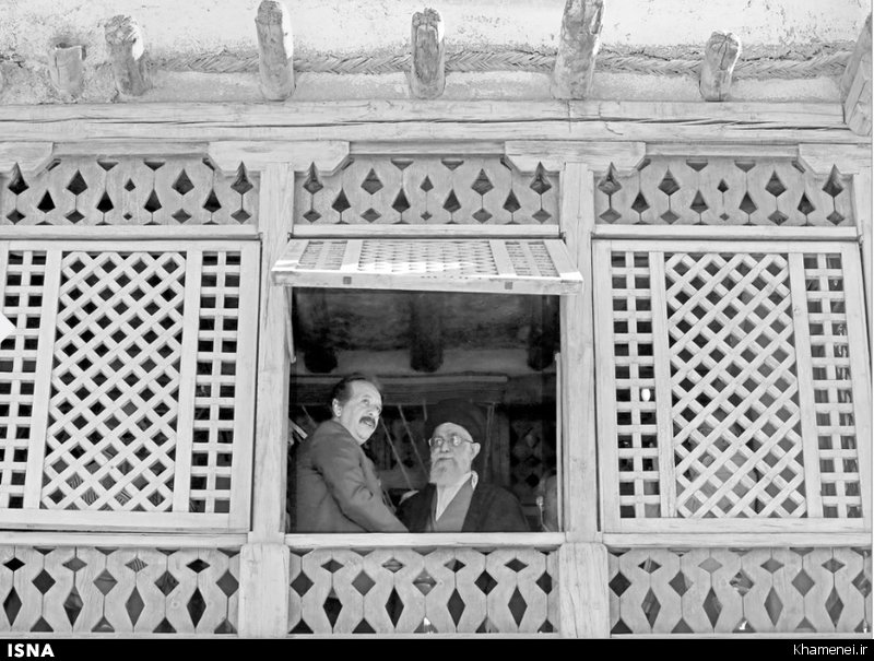 بازدید رهبری از پشت صحنه یک فیلم (+عکس) بازدید رهبری از پشت صحنه یک فیلم (+عکس)