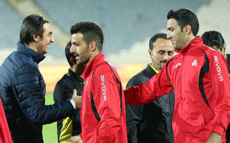 روبوسی ویژه رحمتی و نکونام (عکس)